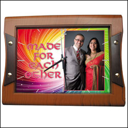 "Customised Wall Clock  (For Anniversary) - Click here to View more details about this Product